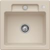 Evier Luisina Siluet-s Céramique Luisiceram Almond Taupe 510x510 EV334502AM