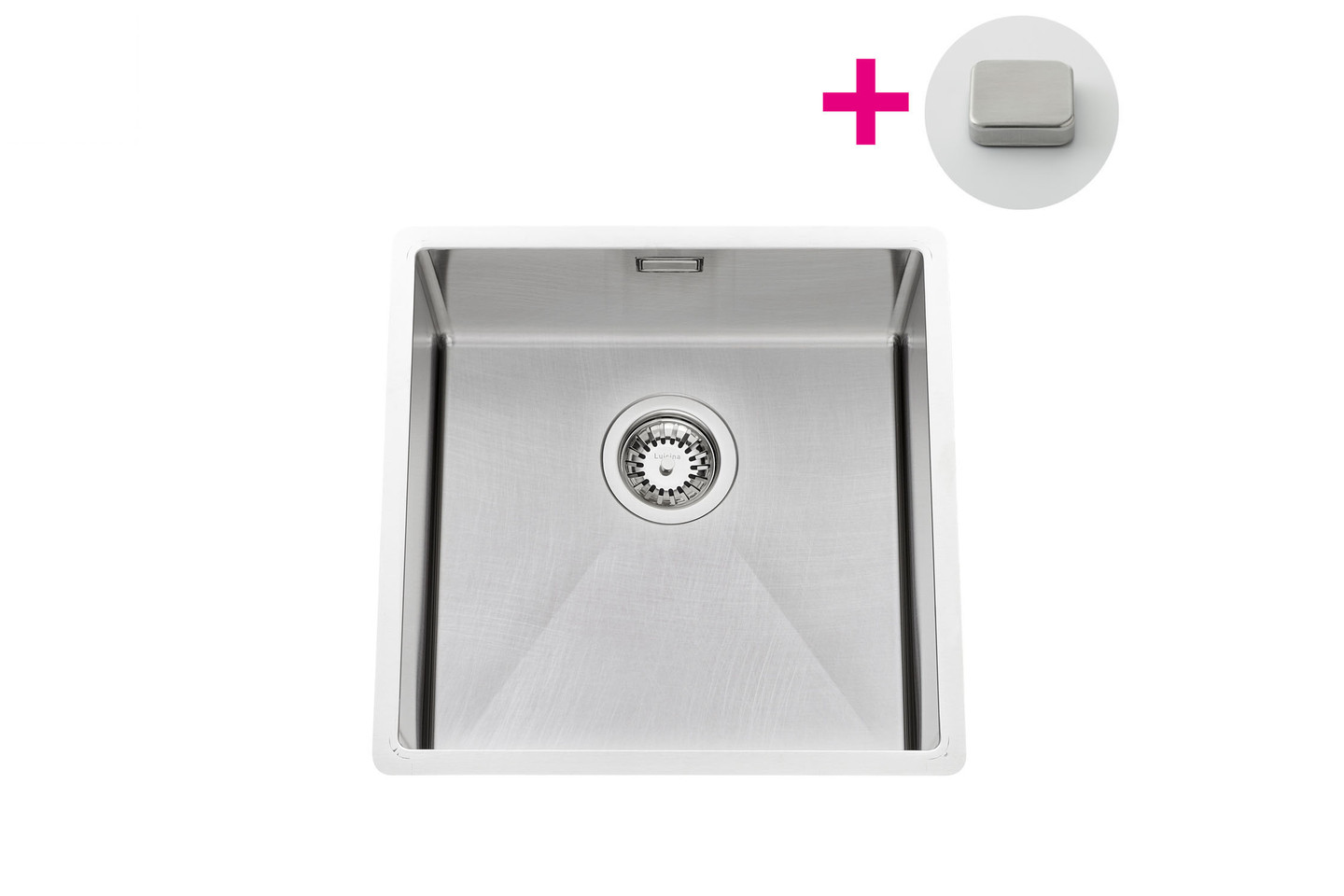 Evier Luisina Vibrato Inox Luisinox Inox vintage Inox vintage 450x450 EVSP53IV8 EVSP53IV8