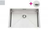 Evier Luisina Vibrato Inox Luisinox Inox nid d&#039;abeille Inox nid d&#039;abeille 450x670 EVSP55IND4