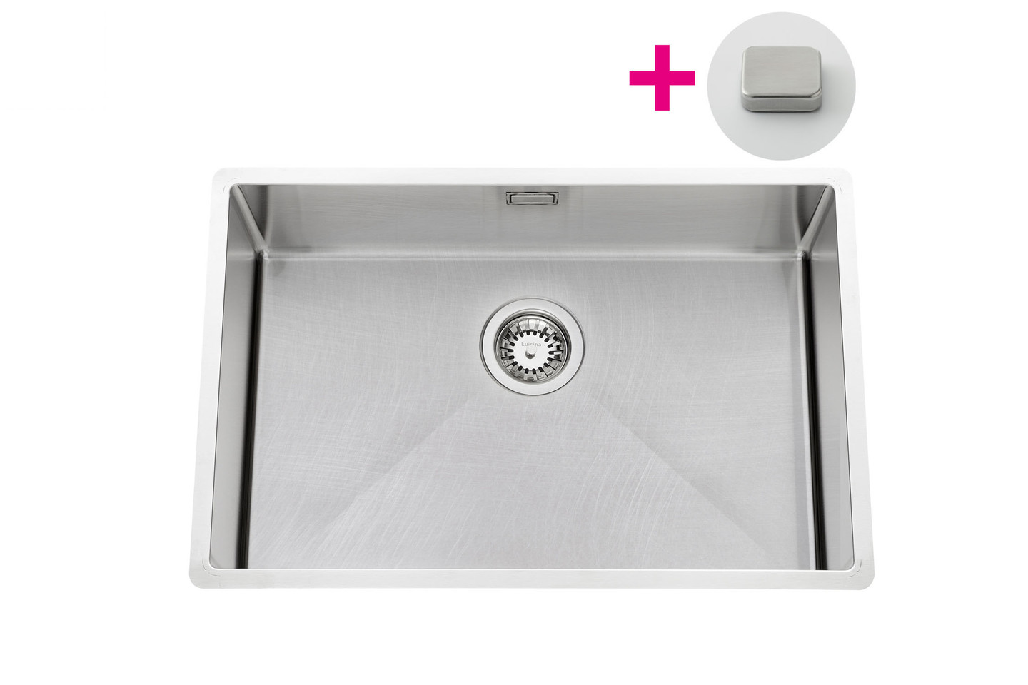 Evier Luisina Vibrato Inox Luisinox Inox vintage Inox vintage 450x670 EVSP55IV8 EVSP55IV8