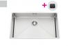 Evier Luisina Vibrato Inox Luisinox Inox nid d'abeille Inox nid d'abeille 450x770 EVSP56IND11