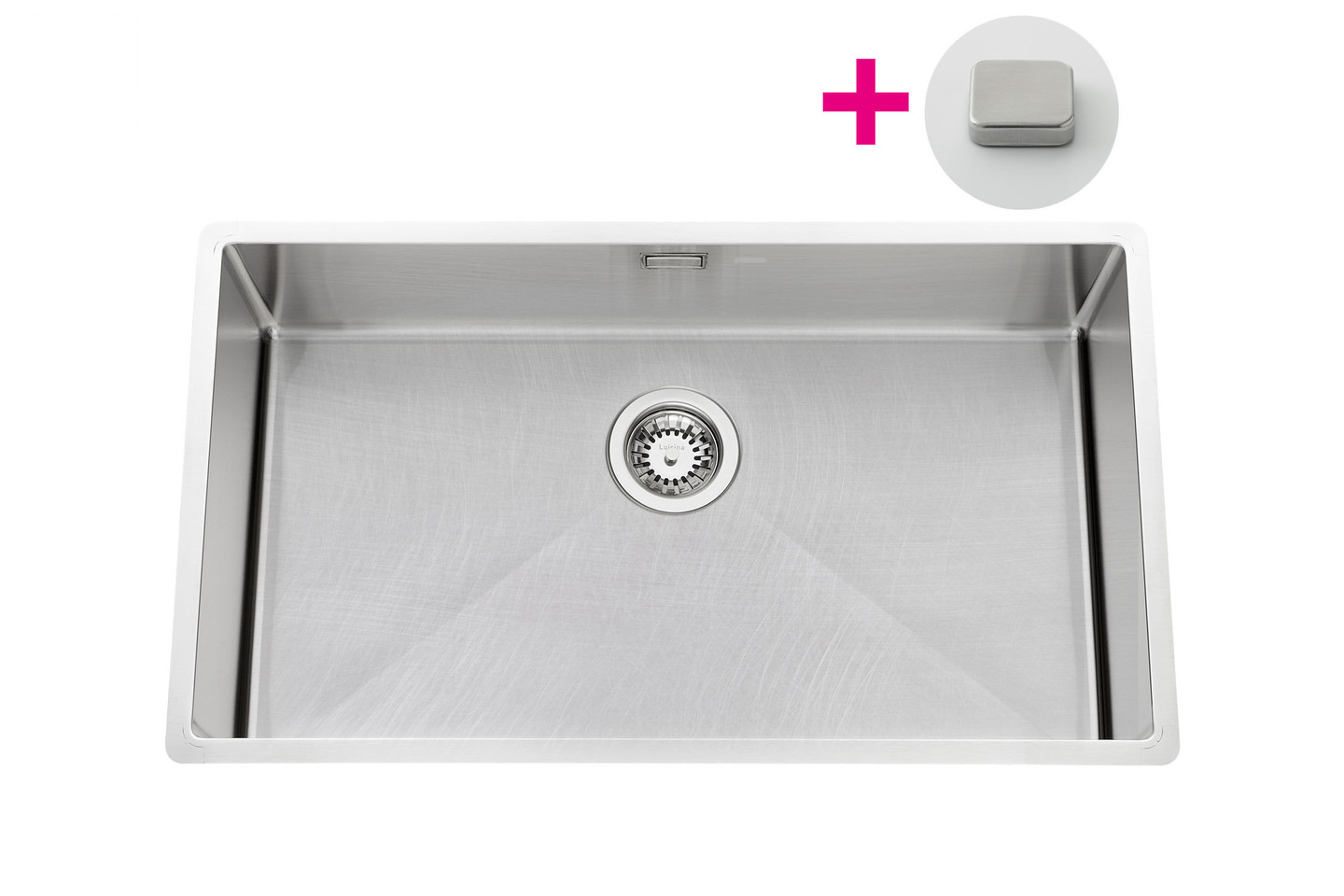 Evier Luisina Vibrato Inox Luisinox Inox vintage Inox vintage 450x770 EVSP56IV8 EVSP56IV8