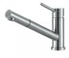 Mitigeur en inox Luisina Mitigeur Multi-jets + Douchette RC303/DO055 couleur inox massif