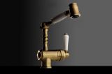  Mitigeur en laiton Luisina Mitigeur Multi-jets + Douchette R202 092 couleur finition vieux bronze