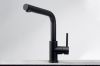 Mitigeur en inox Luisina Mitigeur + Douchette RC304/DO079 couleur finition noire