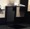 Credence en verre noir Plakglass CREDVLAQNOIR_900700 couleur noir