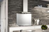 Hotte cuisine murale Silverline Atika inox et verre 90 cm