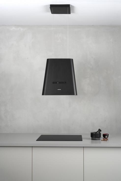 Vue 4 Hotte en non précisé Silverline Neat H70250 079 couleur noir