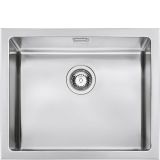  Evier en inox Smeg Mira VQR50 couleur inox avec 1 cuve