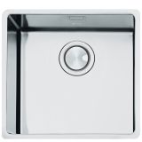 Evier en inox Smeg Mira VSTR50-2 couleur inox avec 1 cuve
