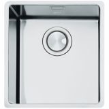  Evier en inox Smeg Mira VSTR34-2 couleur inox avec 1 cuve