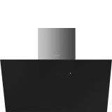 Hotte Smeg Hotte-décorative-murale-noir-900-mm-kicv90bl KICV90BL largeur 0x0 mm