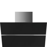 Hotte Smeg Hotte-décorative-murale-noir-800-mm-kcv80ne2 KCV80NE2 largeur 0x0 mm