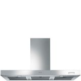 Hotte Smeg Hotte-décorative-murale-inox-1100-mm-ks110xe KS110XE largeur 0x0 mm