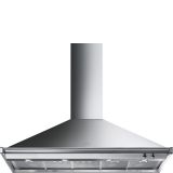 Hotte Smeg Hotte-décorative-murale-inox-1500-mm-kd150xe KD150XE largeur 0x0 mm